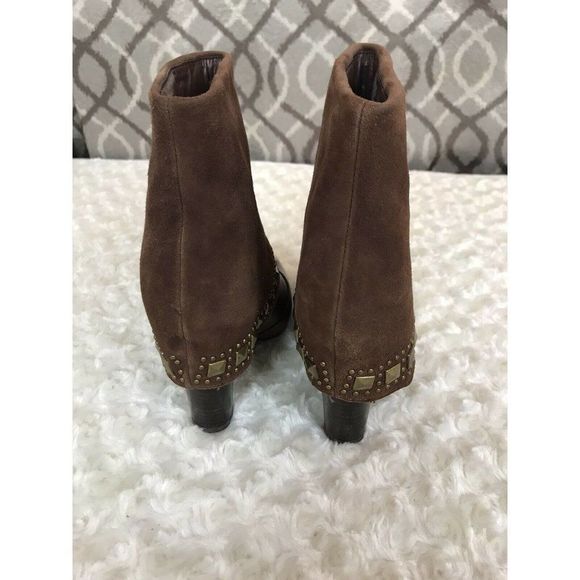 Ashbury Ankle Boots Heel Cuff Studded bootie - Picture 5 of 8